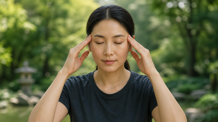 Adult vision qigong eye relief practice